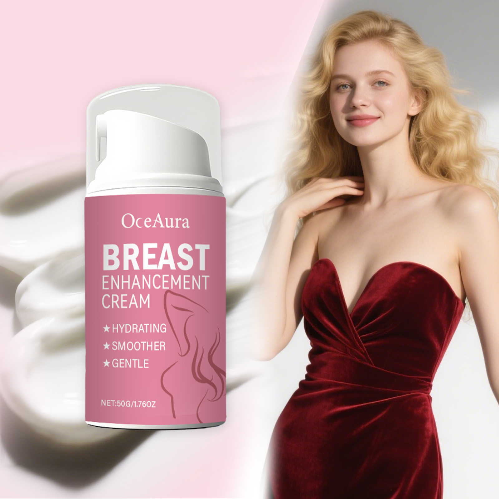 Luxury Skincare China - Luxury Bust & Decolletage Cream 50g