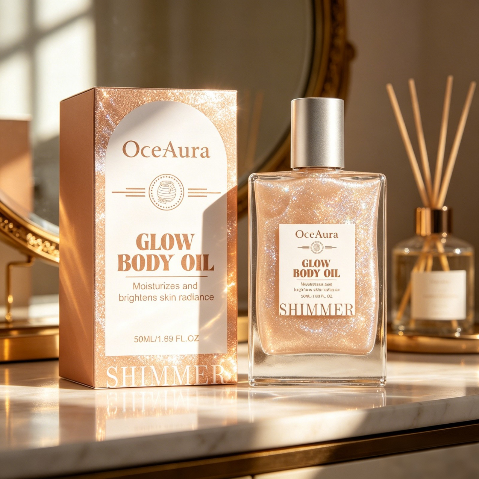 OceAura Honey Glow Body Oil Si – Luxury Glow Skincare Bewertung und Preis