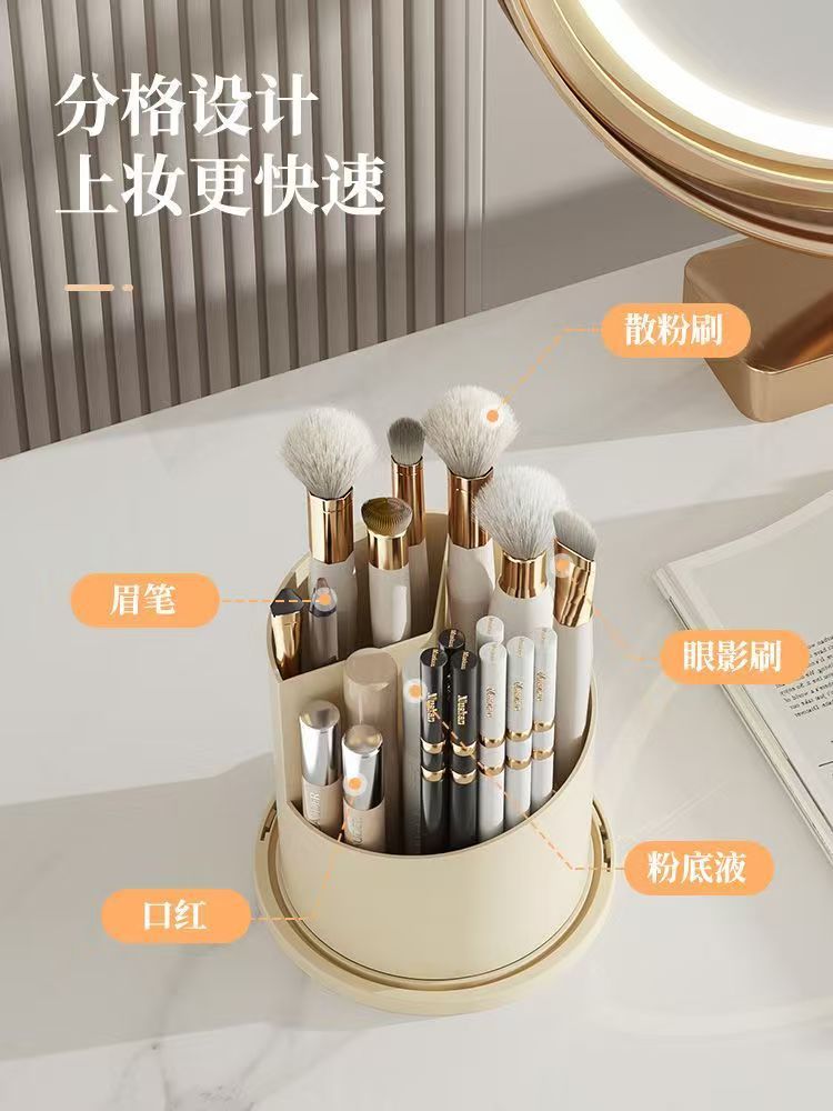 360° Rotating Makeup Brush Hol – Luxury Skincare And Makeup Brands Bewertung und Preis