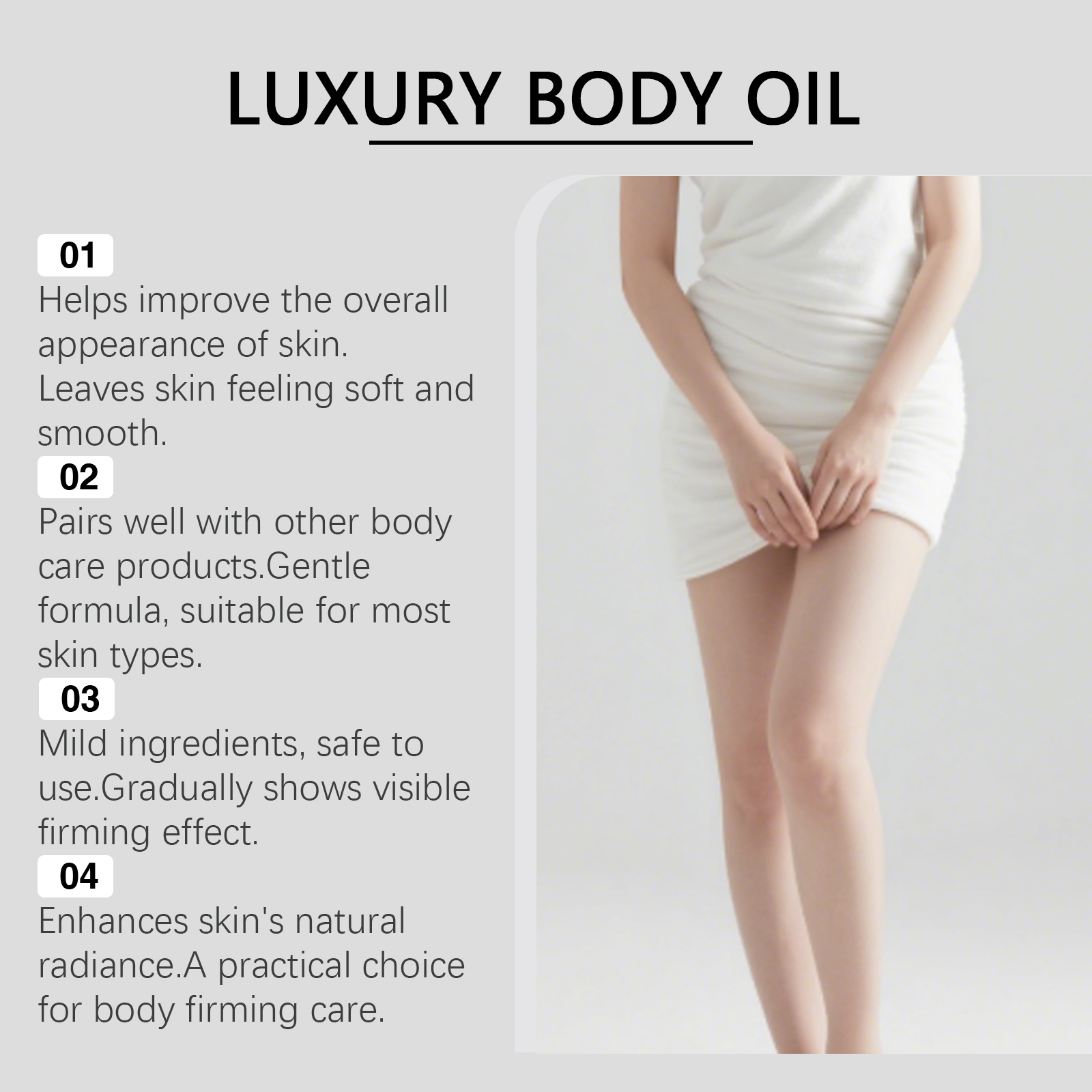 Luxury  Firming Body Oil Lifti – Luxury Glow Skincare Bewertung und Preis