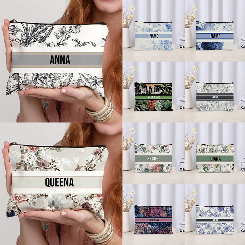Custom Name Vintage Makeup Bag – Luxury Skincare And Makeup Brands Bewertung und Preis