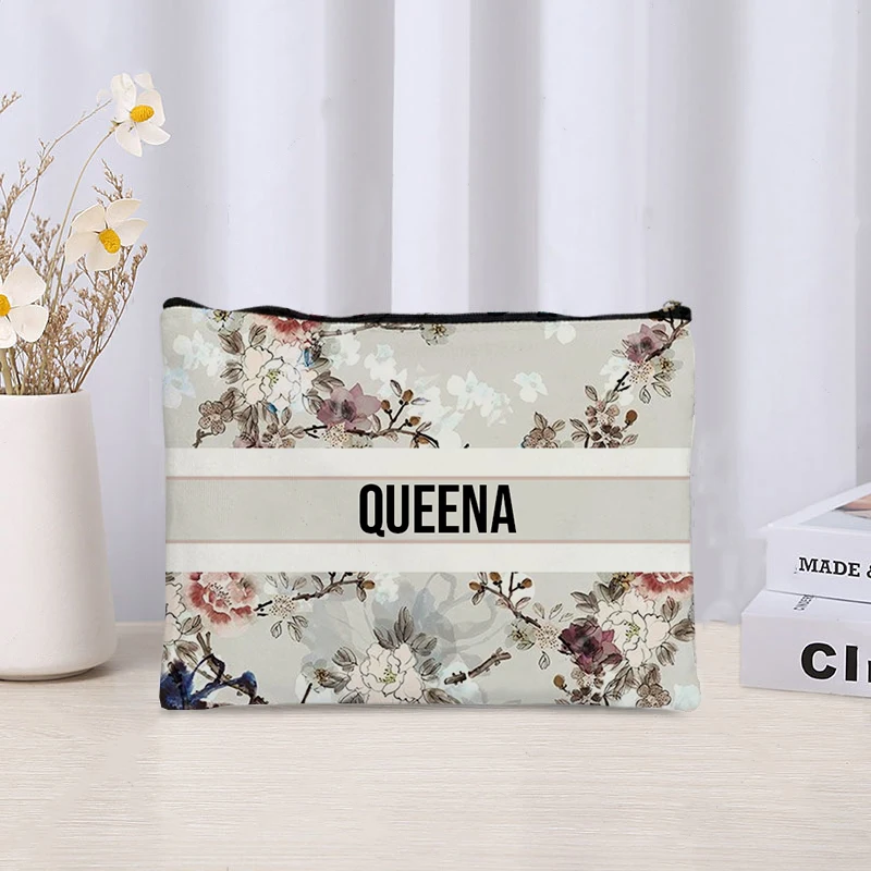 Custom Name Vintage Makeup Bag – Luxury Skincare And Makeup Brands Bewertung und Preis