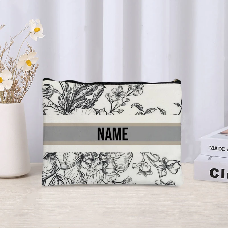 Custom Name Vintage Makeup Bag – Luxury Skincare And Makeup Brands Bewertung und Preis